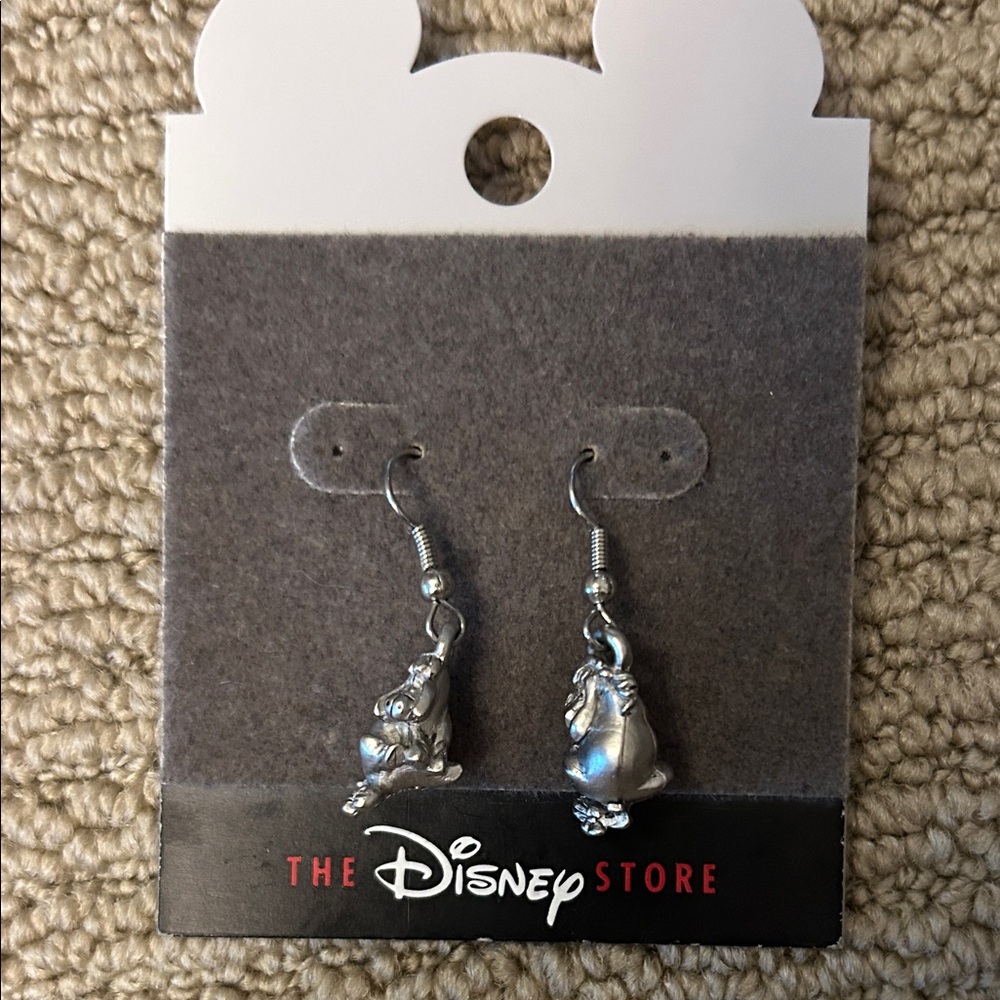 Disney Shimmering Silver Character Earrings